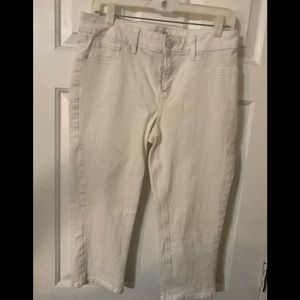 Chopped white Pants by SEVEN7